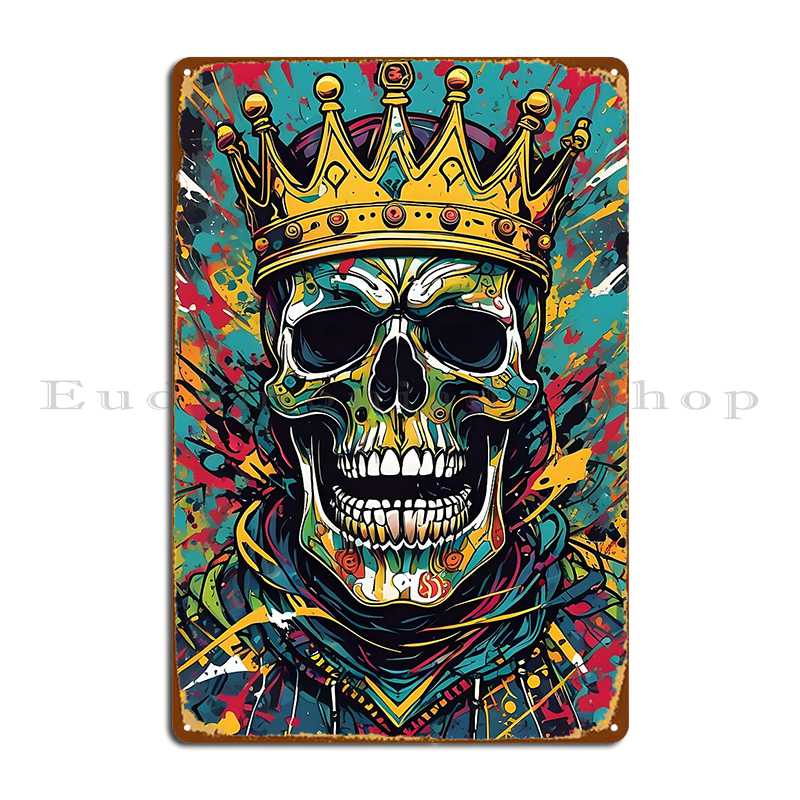 Home Cinema King - A I Colorful Splatter Art King