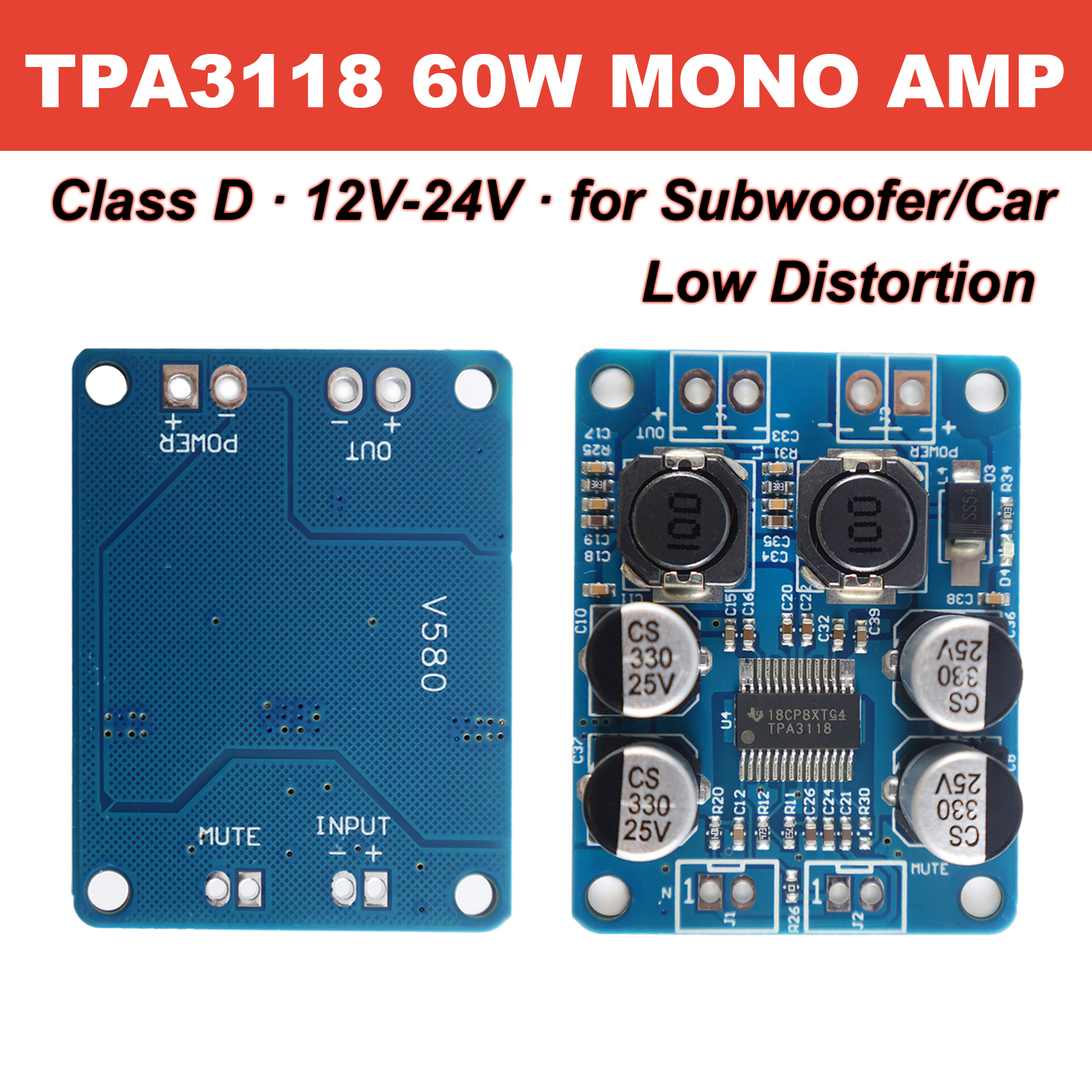 Home Cinema Marantz - TPA3118 60W Mono Class D Digital