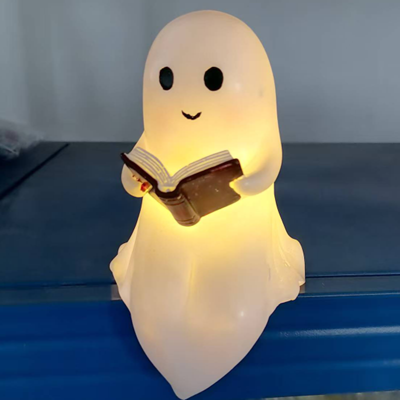 New Cute Ghost Reading Book La - Home Cinema Lighting บทวิจารณ์และราคา