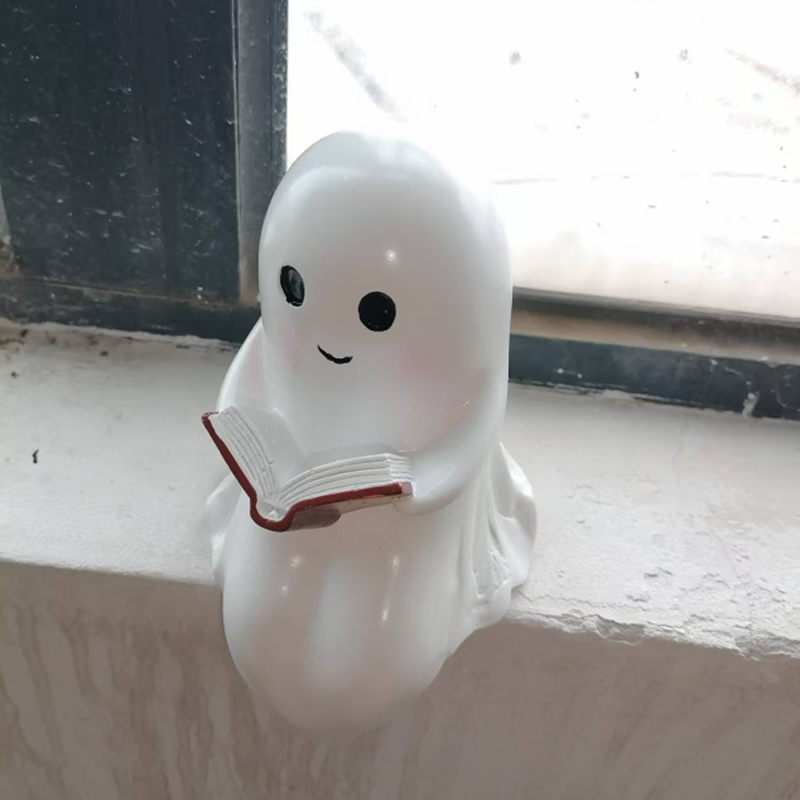 New Cute Ghost Reading Book La - Home Cinema Lighting บทวิจารณ์และราคา