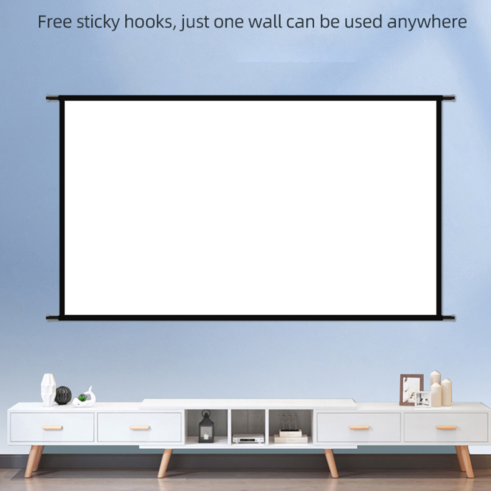 VEIDADZ Projector Screen Wall  - Home Cinema Blanc บทวิจารณ์และราคา