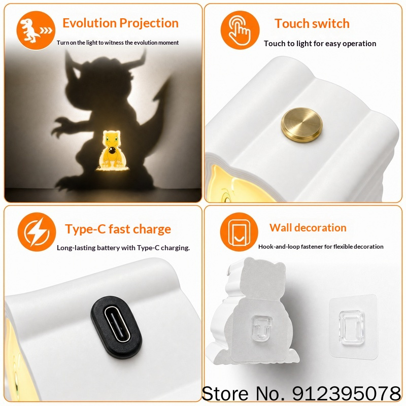 New Digital Monsters Anime Agu - Home Cinema Lighting บทวิจารณ์และราคา