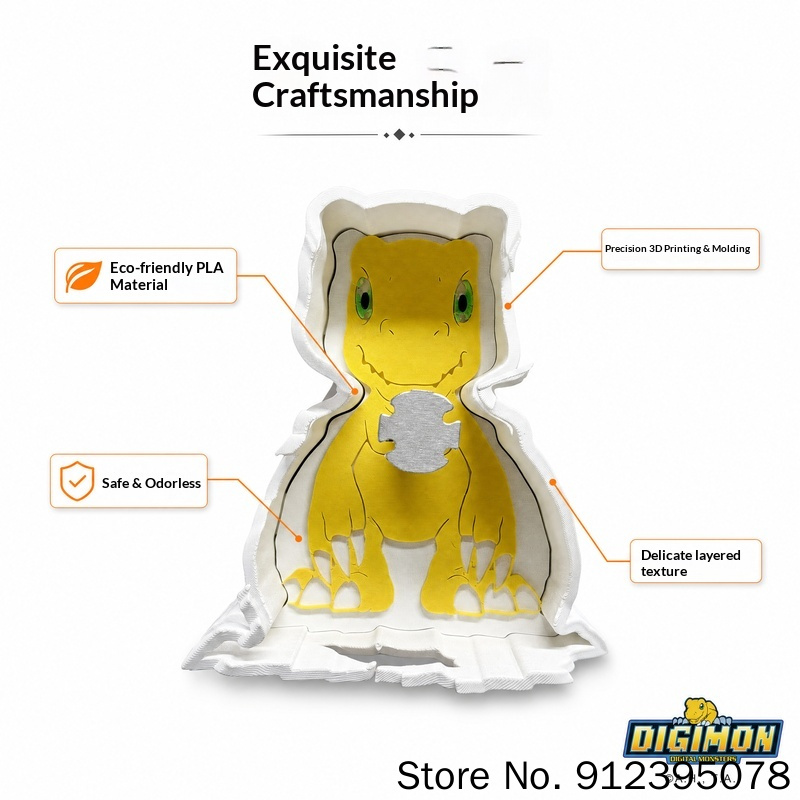 New Digital Monsters Anime Agu - Home Cinema Lighting บทวิจารณ์และราคา