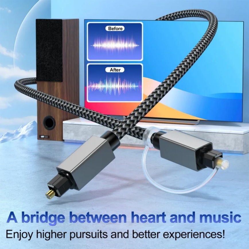 Digital Optical Audio Cable 3m - Home Cinema Blu Ray บทวิจารณ์และราคา