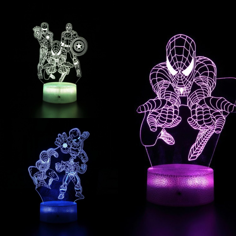 Marvel The Avengers Spiderman  - Home Cinema Lighting บทวิจารณ์และราคา