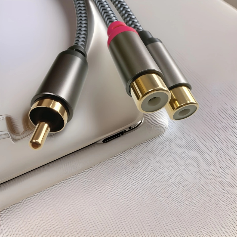 0.3/0.5/3m Short RCA Splitter  - Home Cinema Subwoofer บทวิจารณ์และราคา