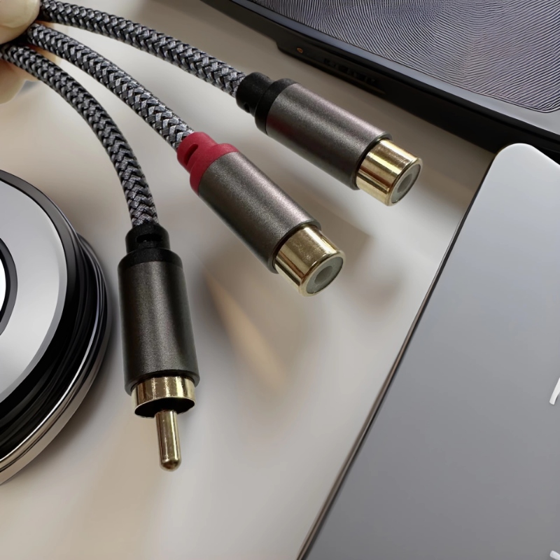 0.3/0.5/3m Short RCA Splitter  - Home Cinema Subwoofer บทวิจารณ์และราคา