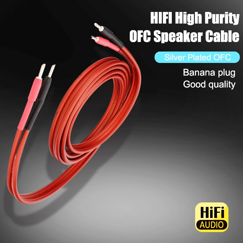 1 Pair Speaker Cable High-End  - Home Cinema Dvd System บทวิจารณ์และราคา
