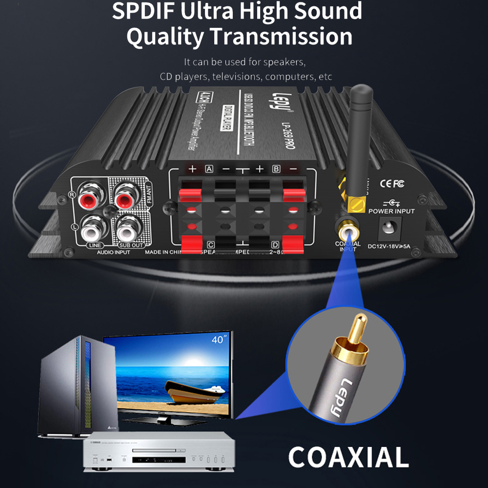 LEPY LP-269PRO 4.1 Channel Amp - Home Cinema Marantz บทวิจารณ์และราคา