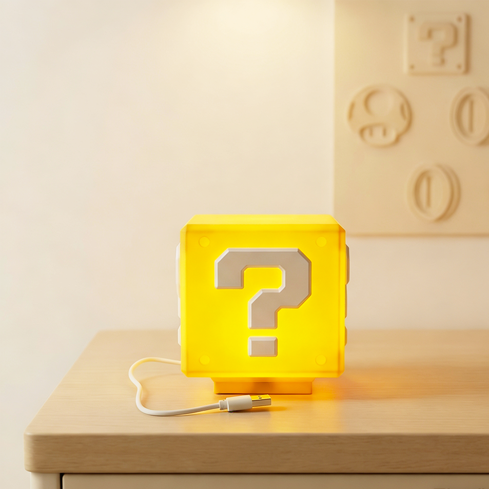 2026Question Block Lamp with S - Home Cinema Lighting บทวิจารณ์และราคา
