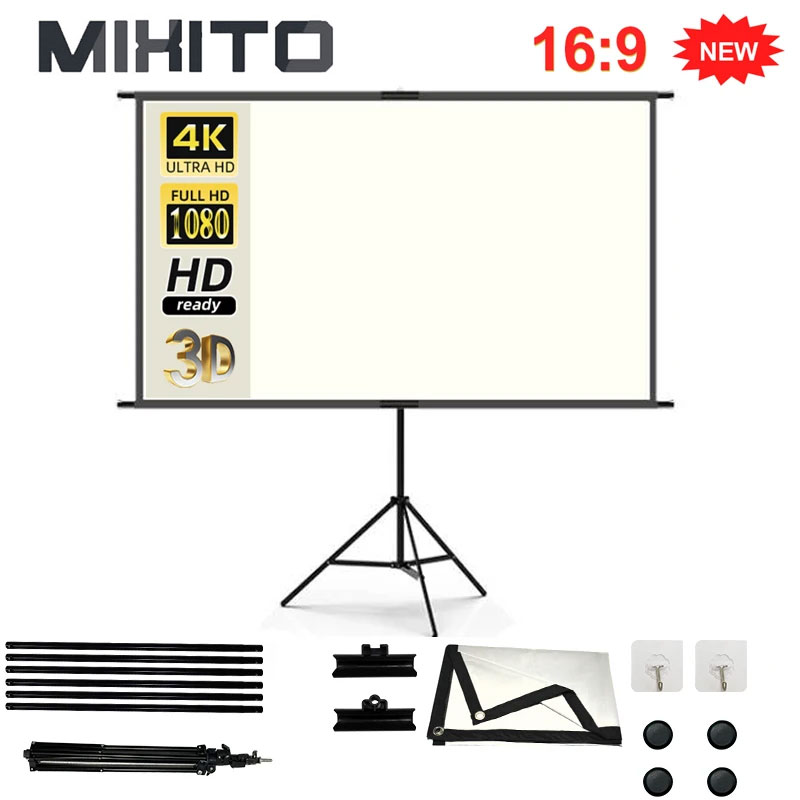 MIXITO With Stand White Grid A - Home Cinema Blanc บทวิจารณ์และราคา