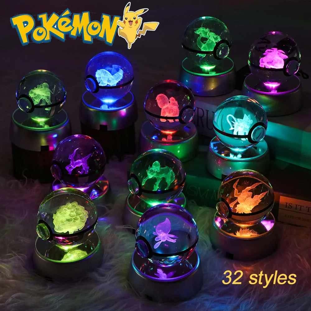 Pokemon 3D Crystal Ball Glastr - Home Cinema Lighting บทวิจารณ์และราคา