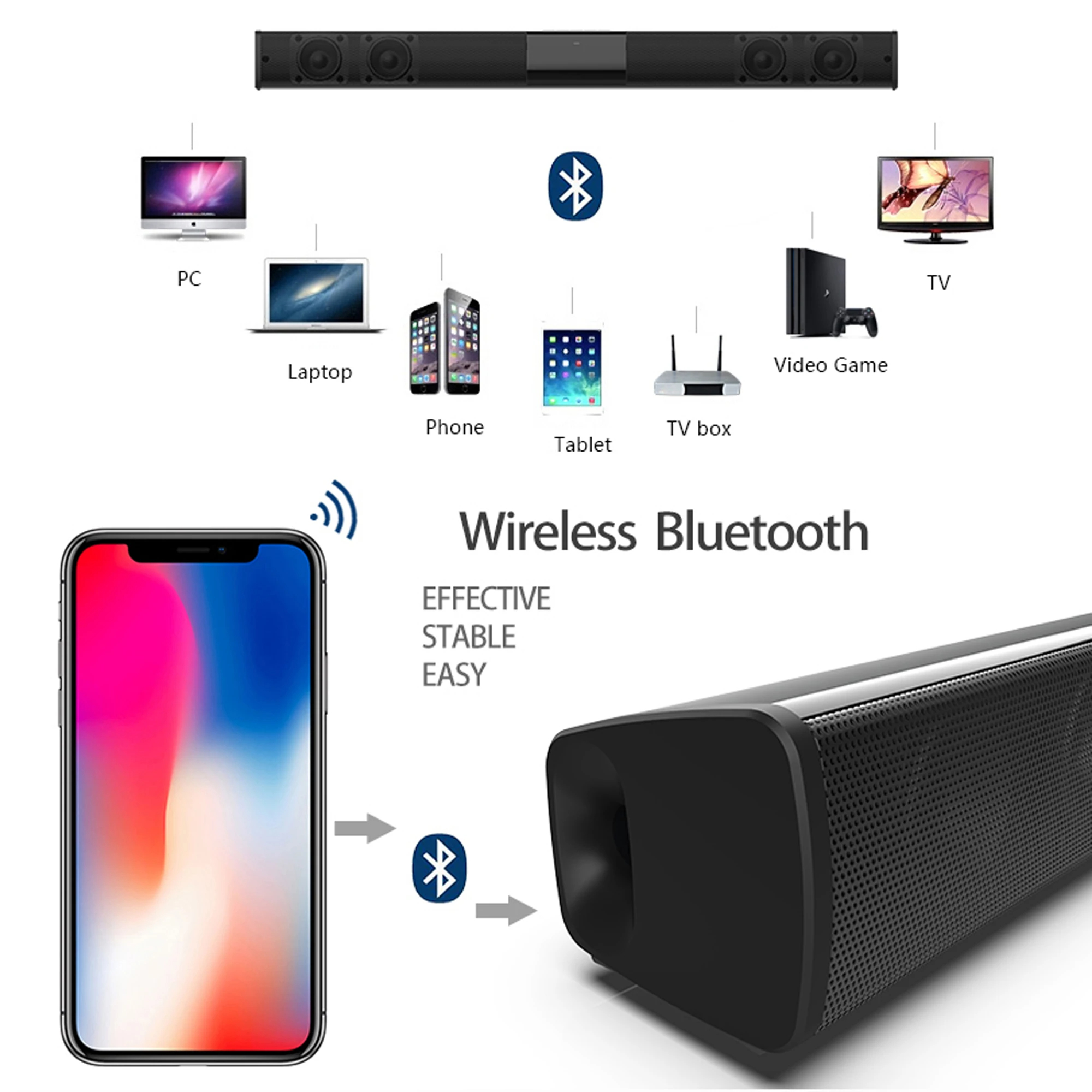 3DHome Theater Sound System Bl - Home Cinema Subwoofer บทวิจารณ์และราคา
