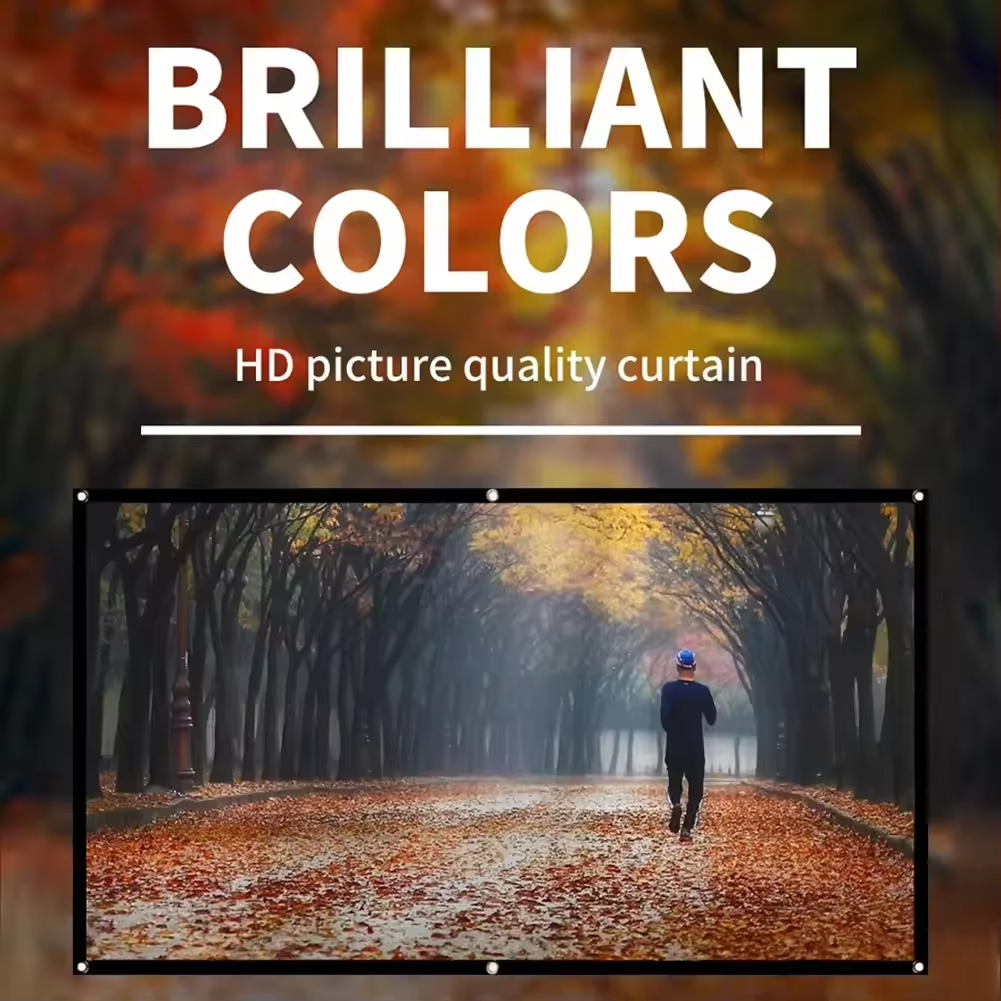 16:9 Simple Projector Curtain  - Home Cinema Blanc บทวิจารณ์และราคา