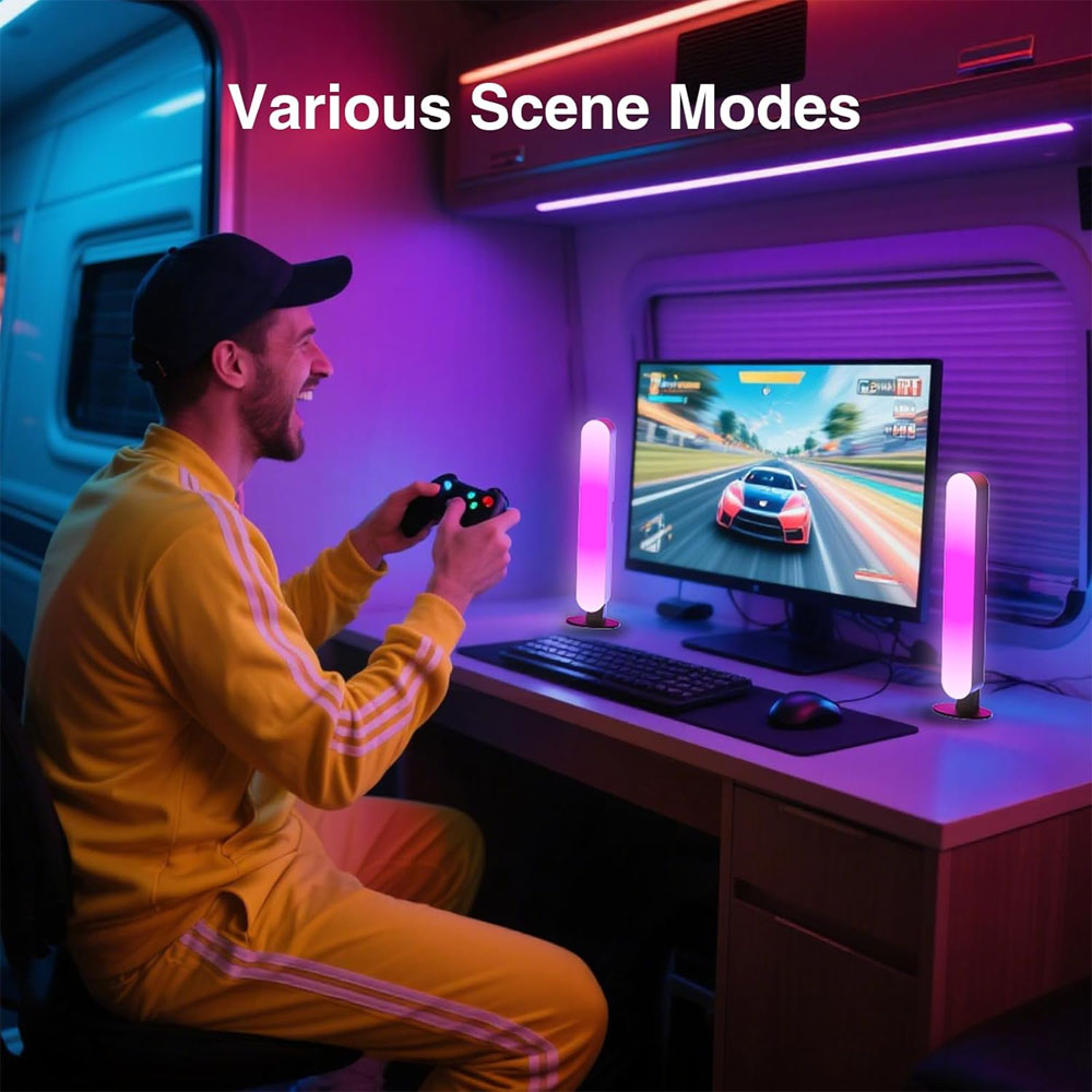 1/2/3Pcs Smart LED Light Bar,1 - Home Cinema Lighting บทวิจารณ์และราคา