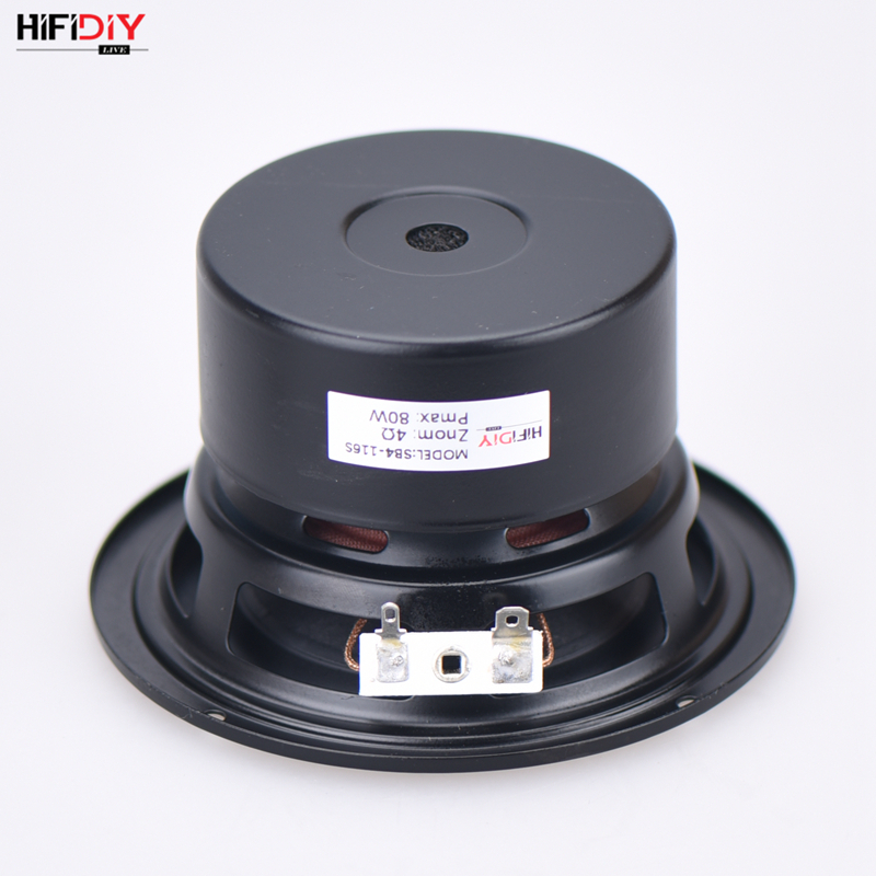 HIFIDIY AUDIO 4.5 inch 80W Rou - Home Cinema Subwoofer บทวิจารณ์และราคา